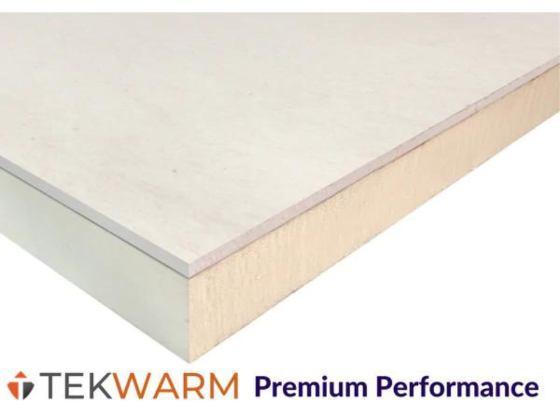 Tekwarm Thermal Laminate PIR Plasterboard