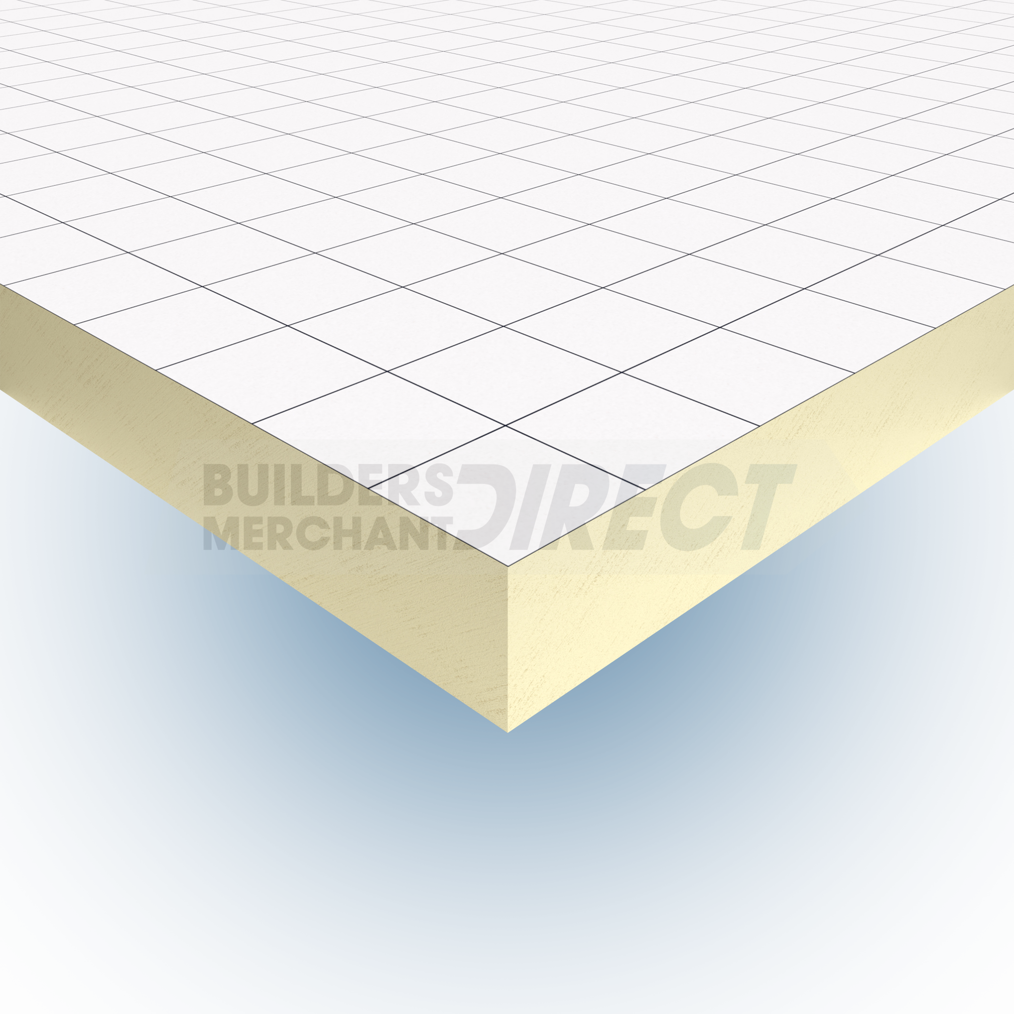 Builders Merchant Direct Tekwarm UFH Gridboard PIR 2400 x 1200mm