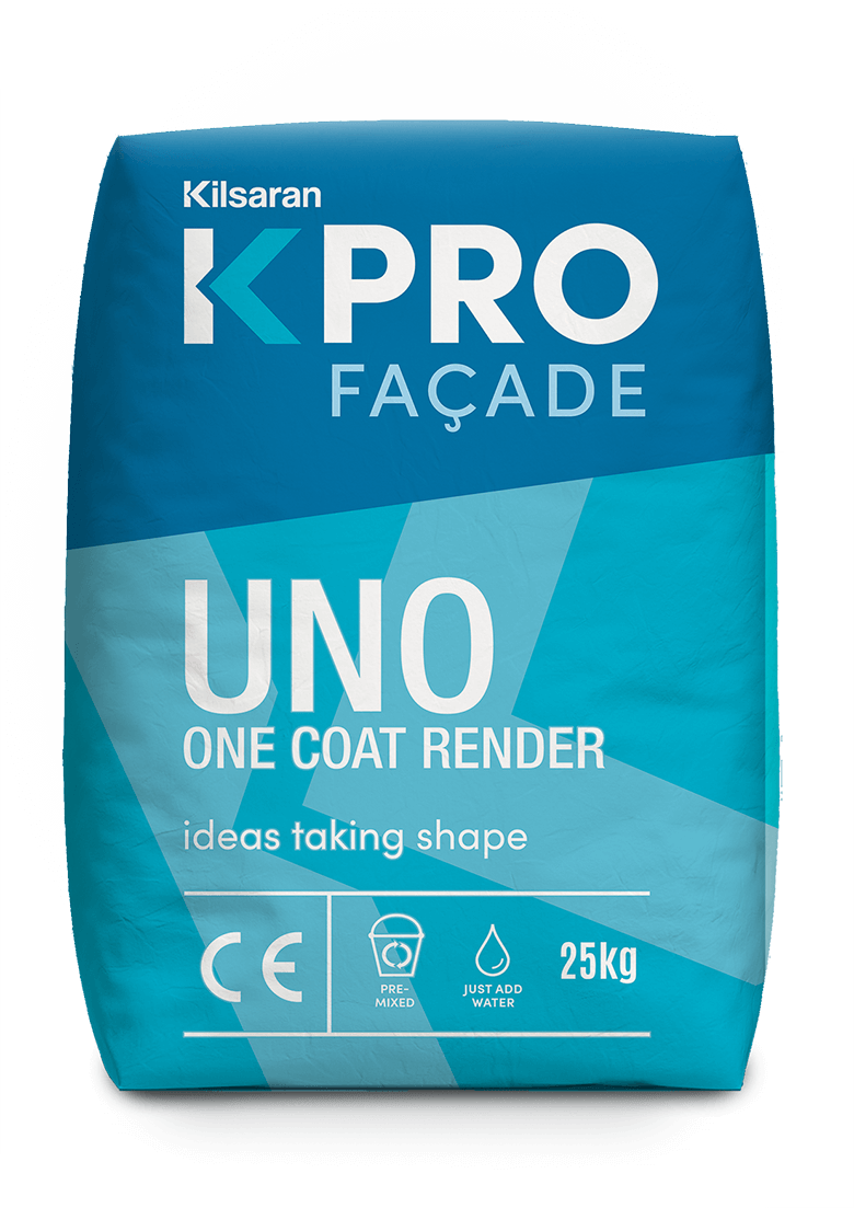 Kilsaran RENDER KPRO Façade Uno One Coat Render | Buttermilk 25kg