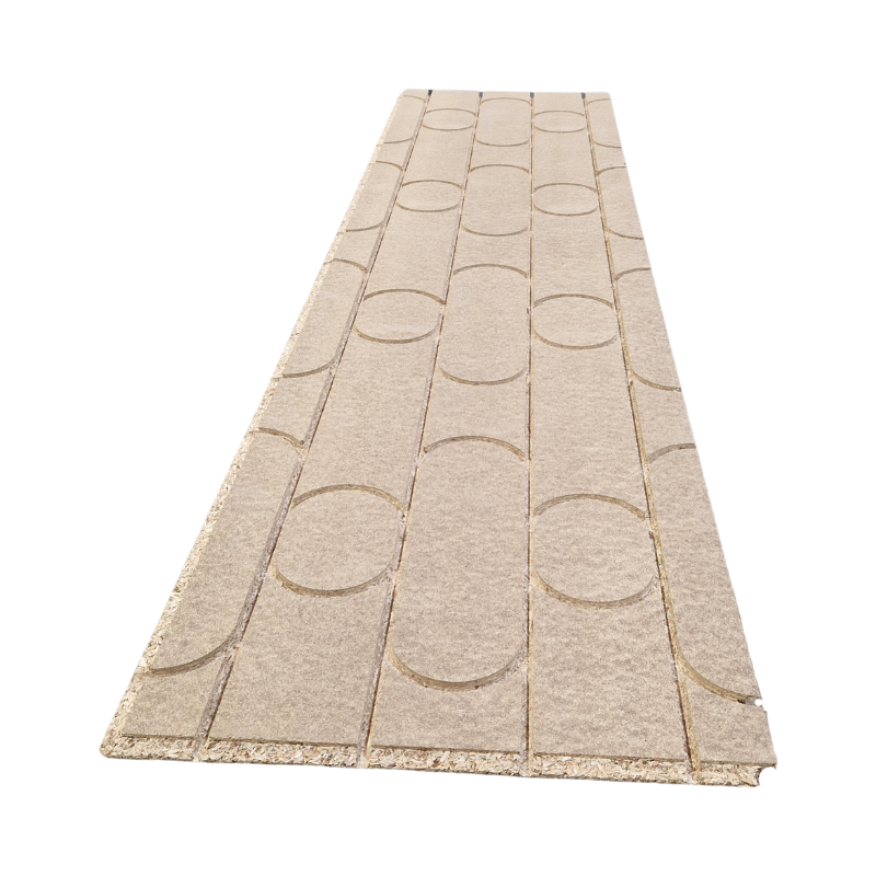 Tekwarm Insulation 150 Centers Tekwarm Routed Chipboard UFH Panels | 2400mm x 600mm x 22mm