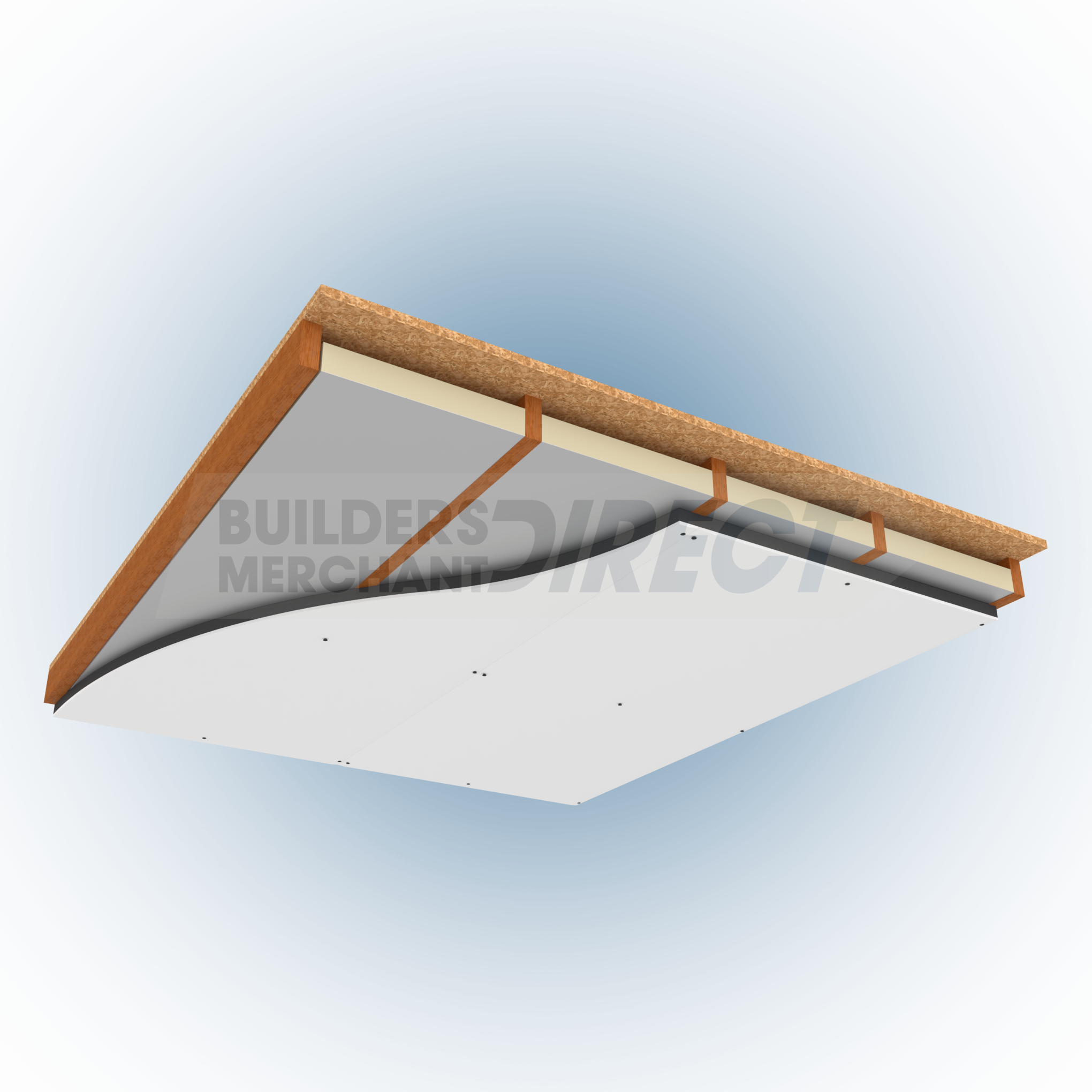 Tekwarm Insulation Tekwarm Thermal Laminate HP+ Plasterboard 2400 x 1200mm - Bulk Buy