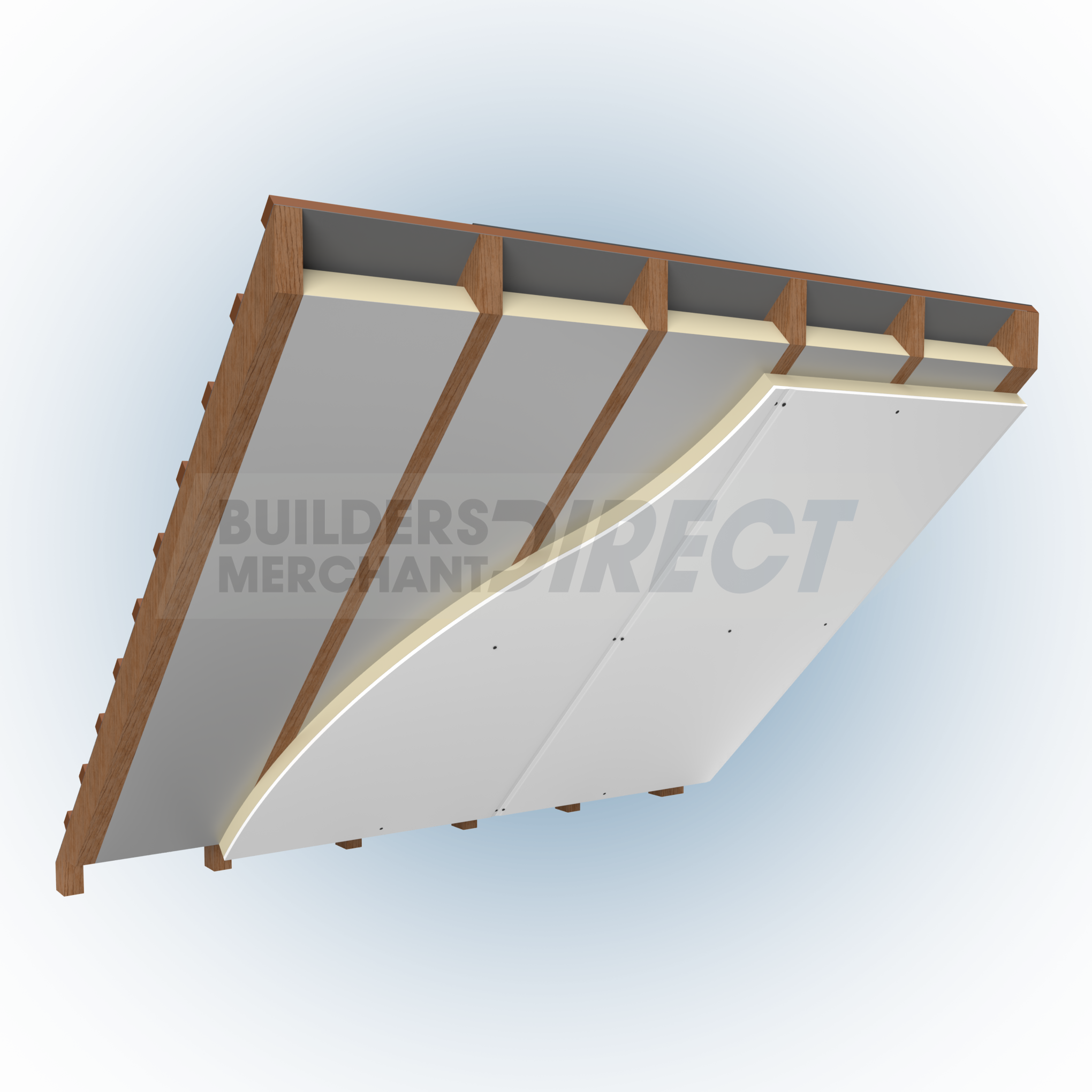 Tekwarm Insulation Tekwarm Thermal Laminate PIR Plasterboard 2400 x 1200mm