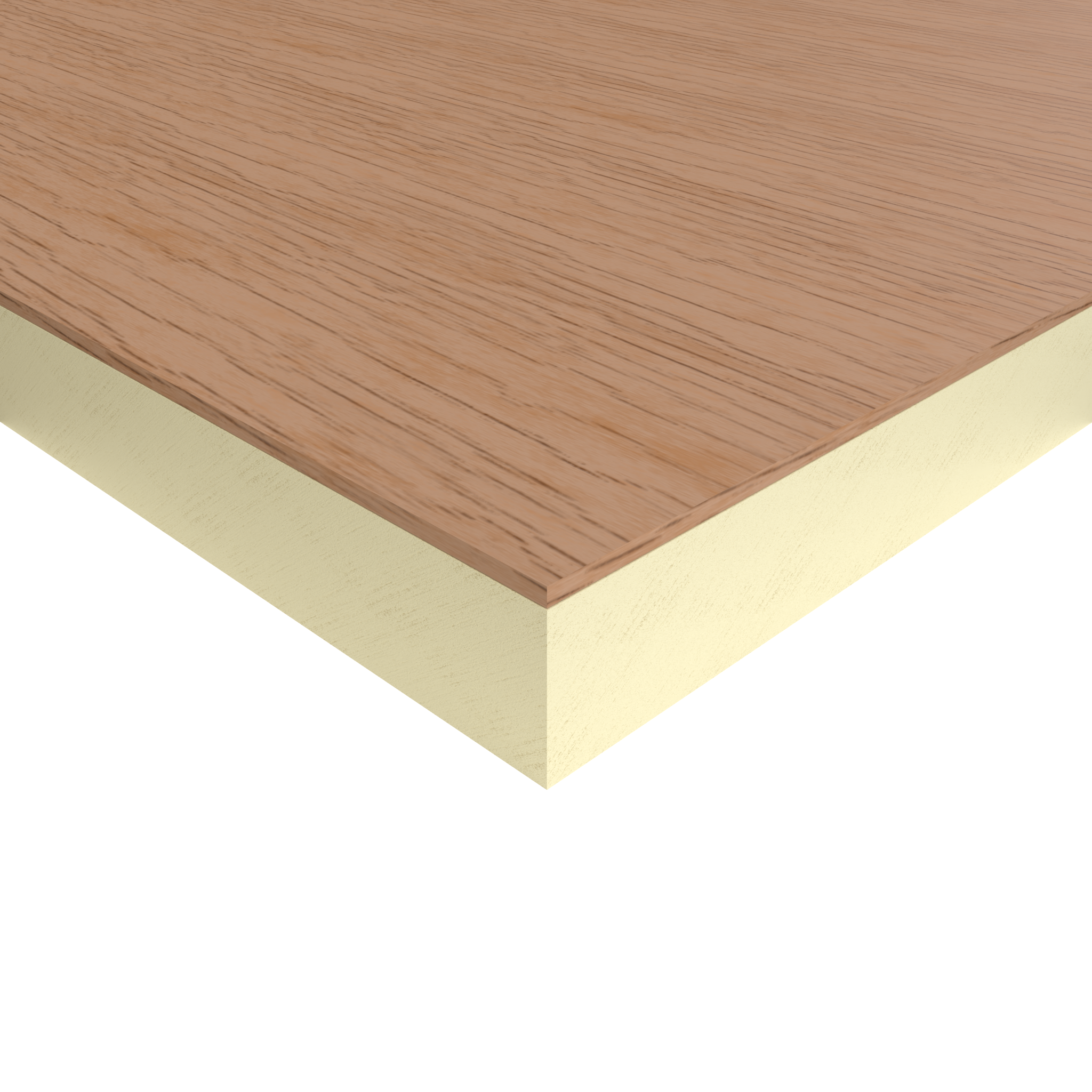 Tekwarm Roof Insulation 56mm Tekwarm Roofdek Thermal Ply Flat Roof Insulation Board | 2400 x 1200mm