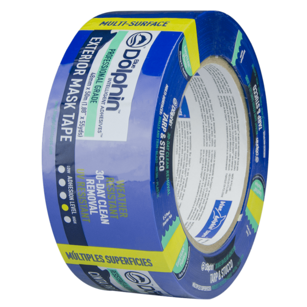 Blue Dolphin Blue Dolphin Tarp & Stucco Exterior Tape 48mm X 50m