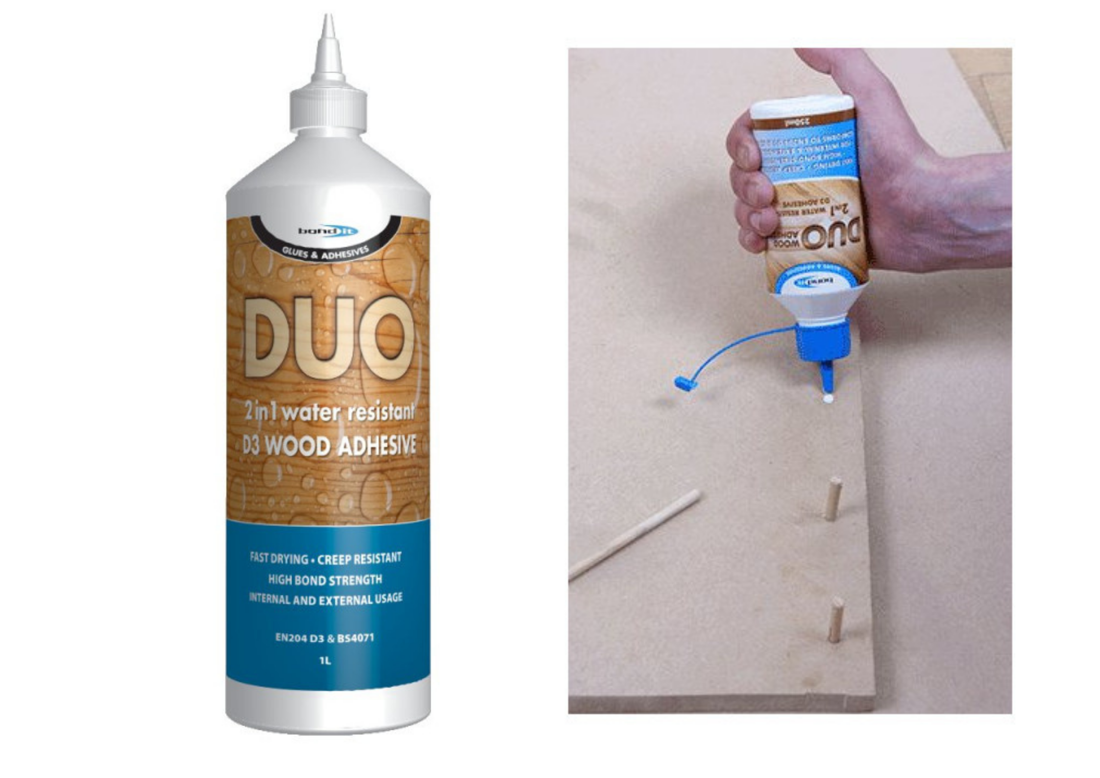 Bondit Duo 2 In 1 Wood Glue