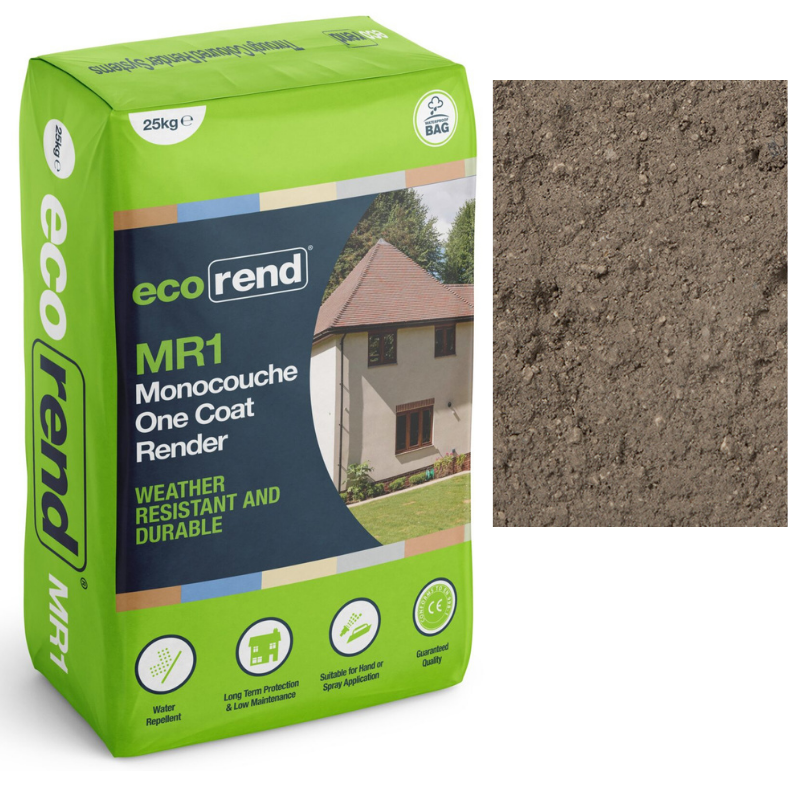 eco Platinum Metal MR1 Eco Rend Monocouche One Coat Render