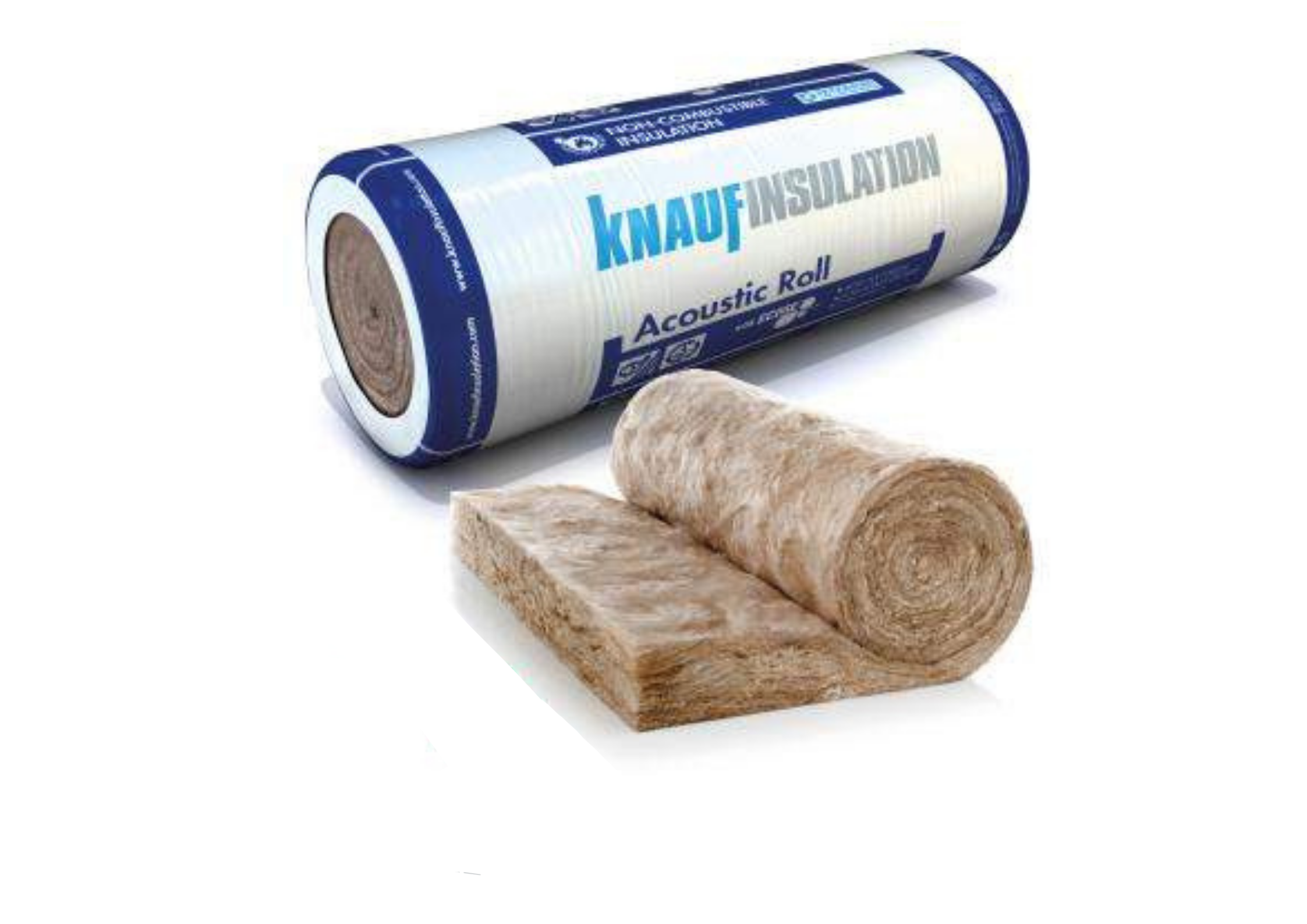 Knauf 25mm - 26.64sqm/ Roll Knauf Acoustic Roll Insulation Earthwool