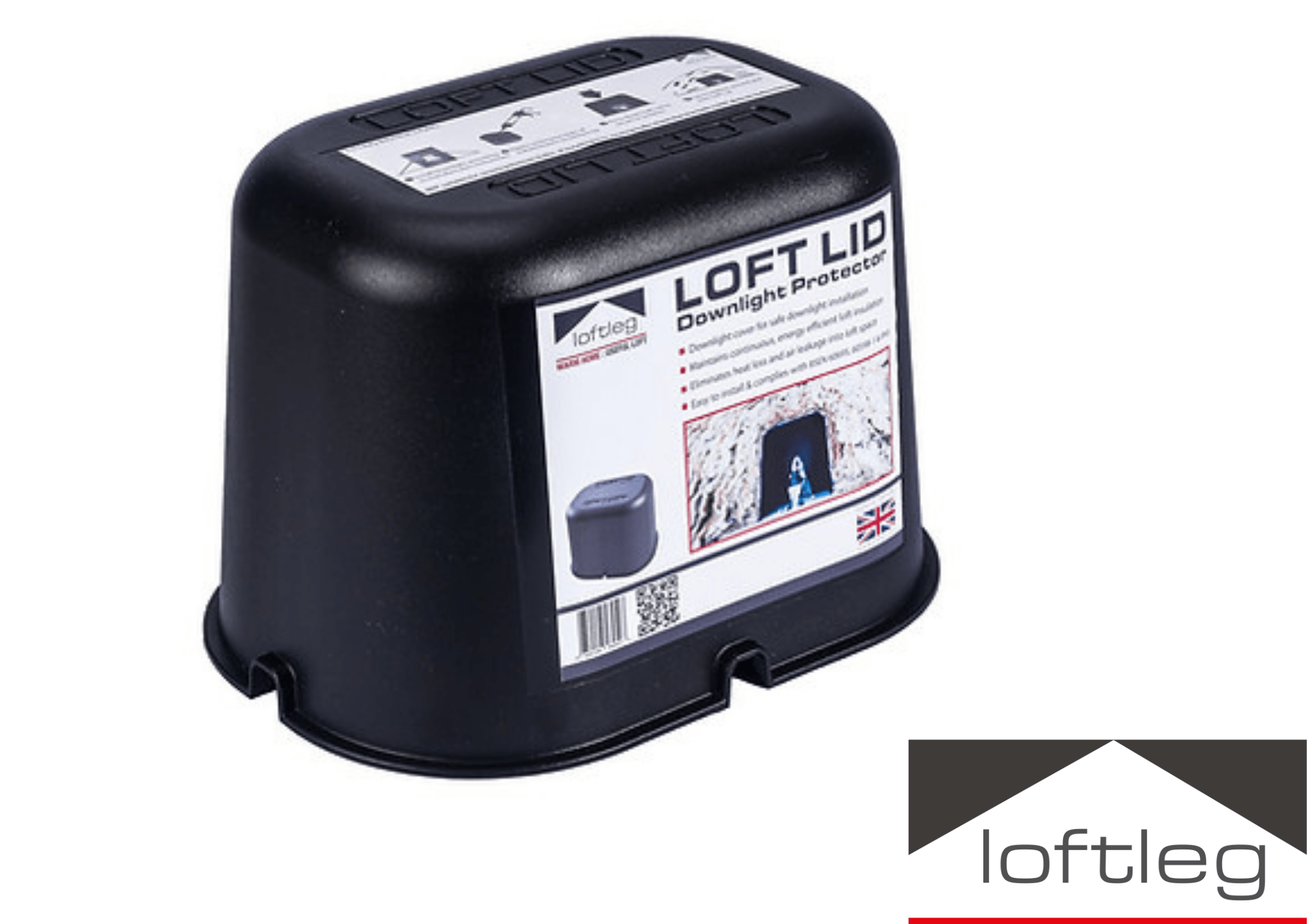 Loftleg Loft Lid Downlight Protector Hood