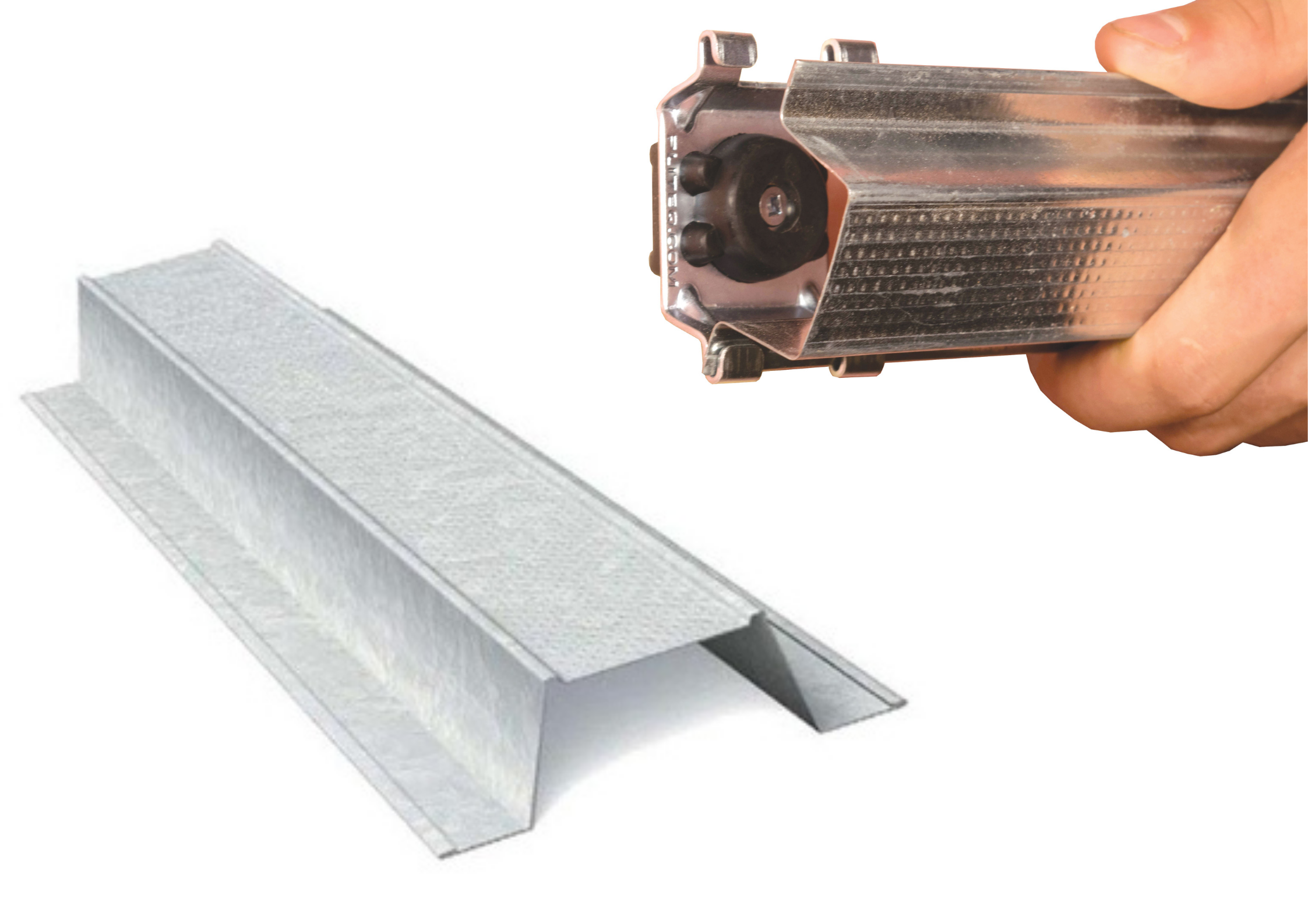 Pliteq Pliteq GenieClip® - Top Hat Furring Channel 1850mm