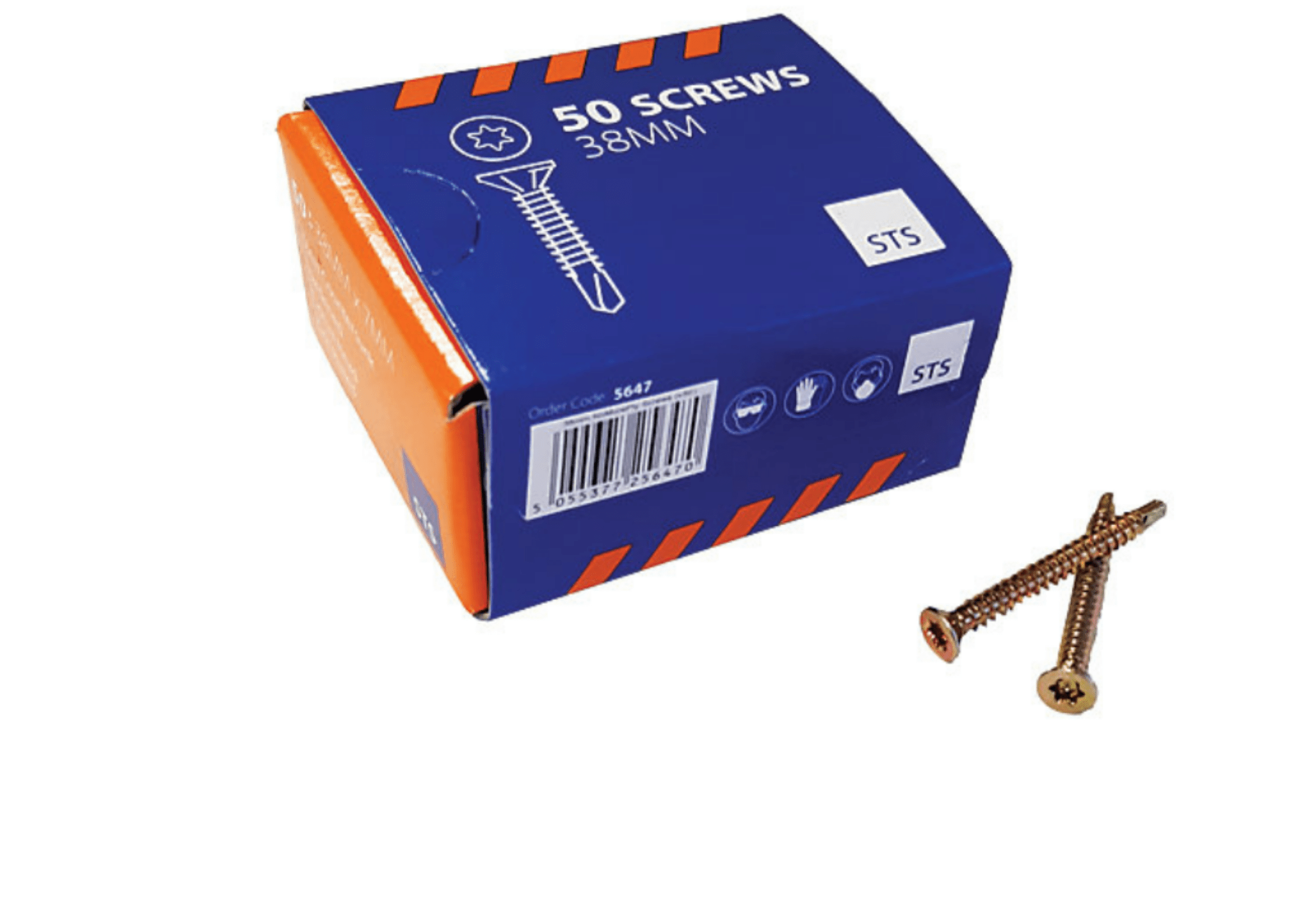 STS Screws 50 x 38mm STS Fibre Cement Board Torx Screws