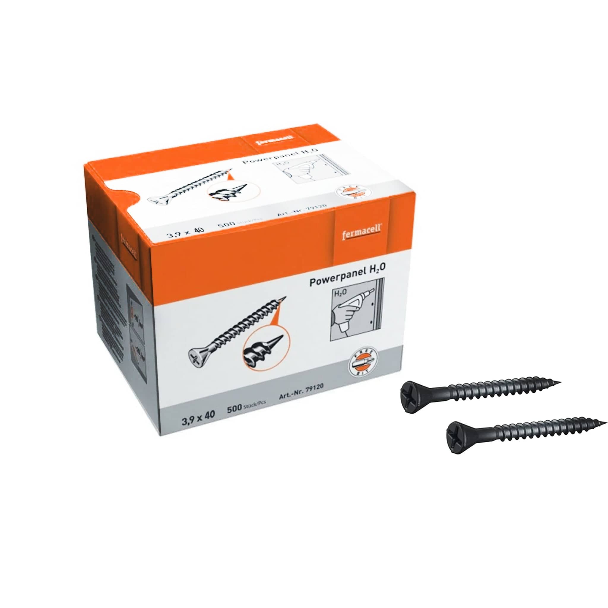 Fermacell Insulation Fermacell® 40mm Powerpanel H2O Screws with Drill Tip | 3.9mm x 40mm | Box of 250