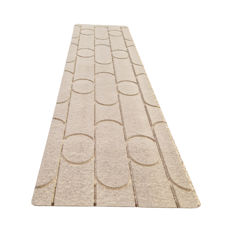 Tekwarm Insulation 150 Centers Tekwarm Routed Chipboard UFH Panels | 2400mm x 600mm x 22mm