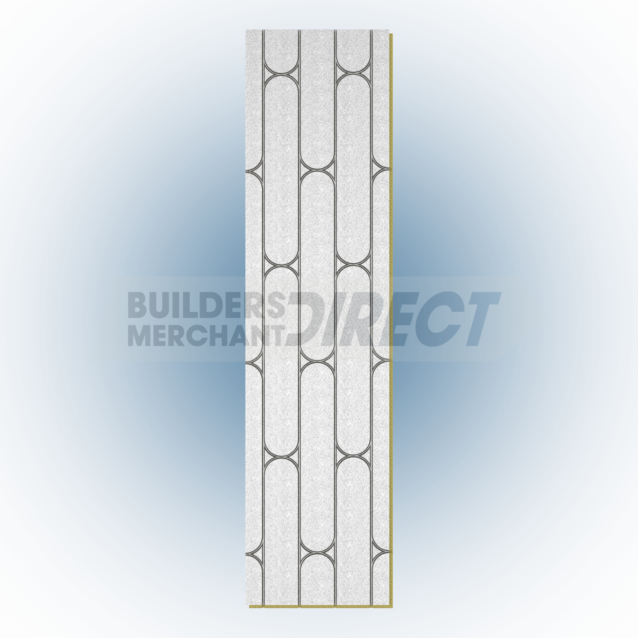 Tekwarm Insulation Tekwarm Routed Foil Faced Chipboard UFH Panel | 2400mm x 600mm x 22mm