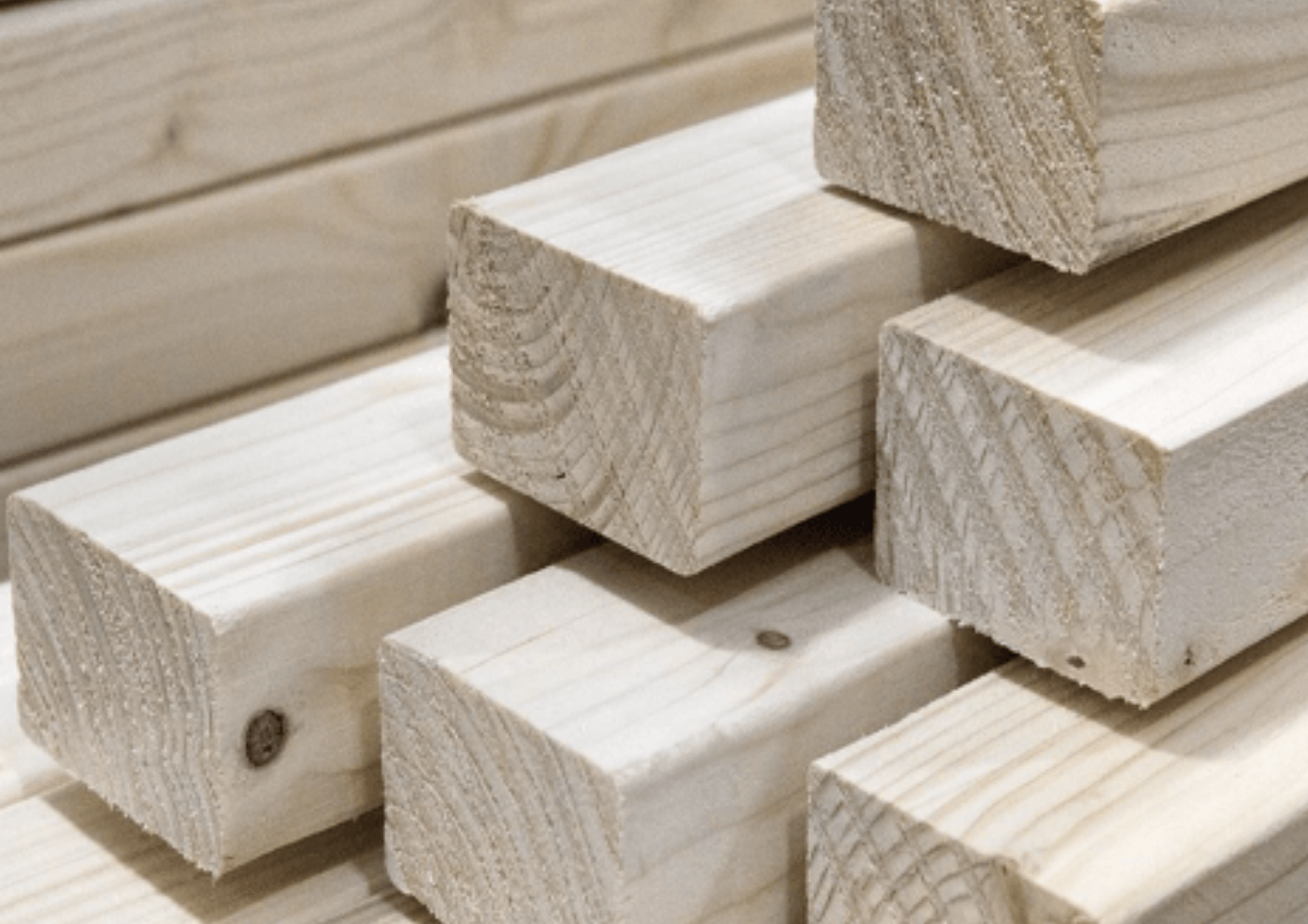 Builders Merchant Direct Construction Timber Premium C16 CLS Stud Timber 2400mm x 89mm x 38mm finished (4x2)